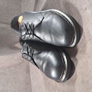 Dr. Martens 1461 Ambassador Black Leather Oxford Shoes G US M10 W11 3 Eyelet